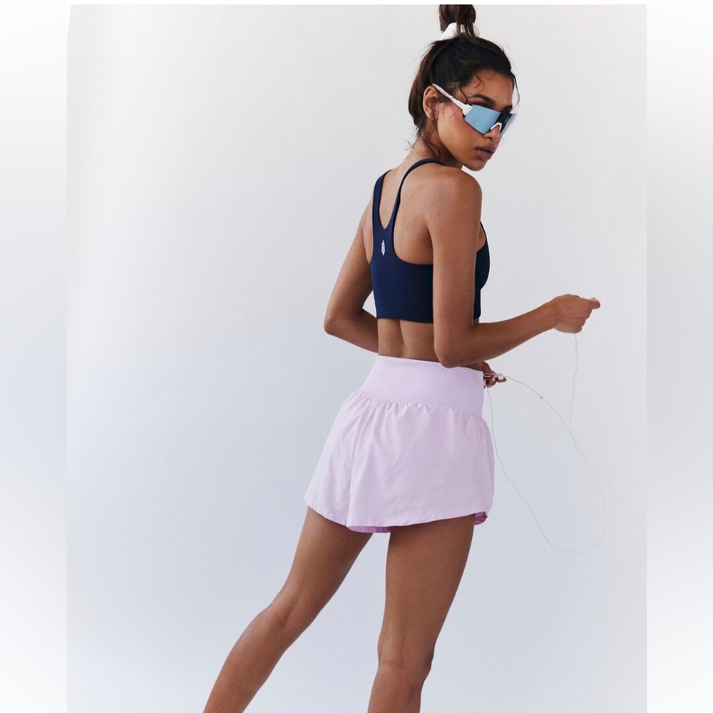 FP Movement Carpe Diem Shorts in Powder Pink - Picture 2 of 5